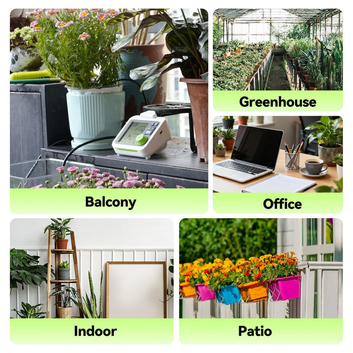 RAINPOINT Automatic Plant Watering System With Large Display