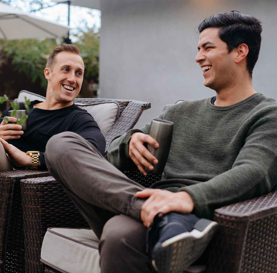 Stainless Steel Beer Glass Set, Set of 2 - Steel by Snowfox