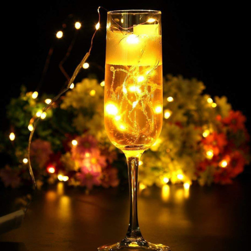 Mini Fiery 100 Lights Shine Like Firebugs With Solar Power 2/ Pak Vista Shops