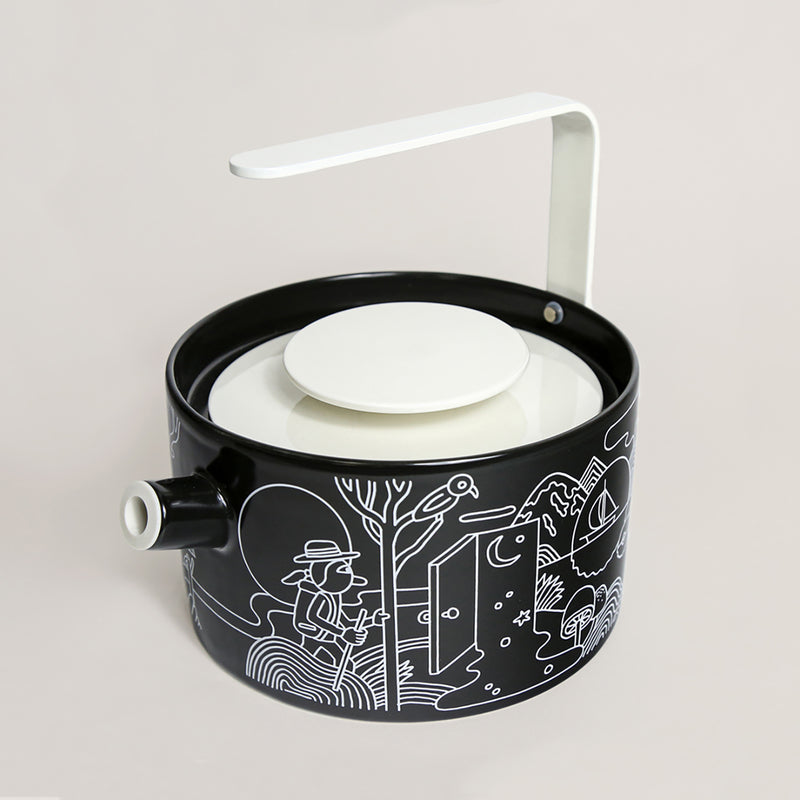 Firebelly Tea - Jeremyville Artist Teapot