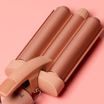 Adagio Tourmaline-Infused 25mm Triple Barrel Curling Waver