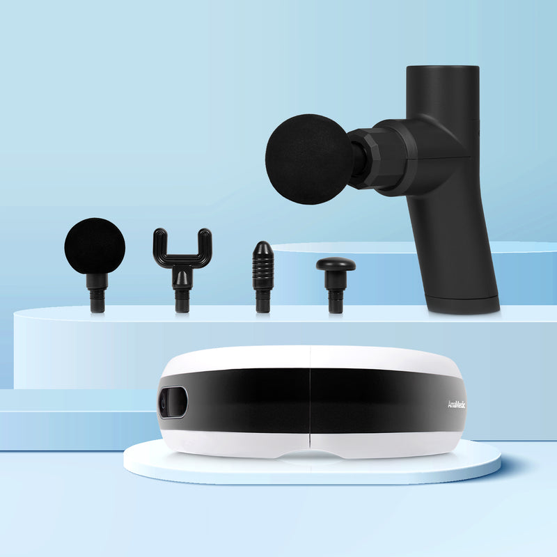 Amamedic Eye Massager & Massage Gun Bundle
