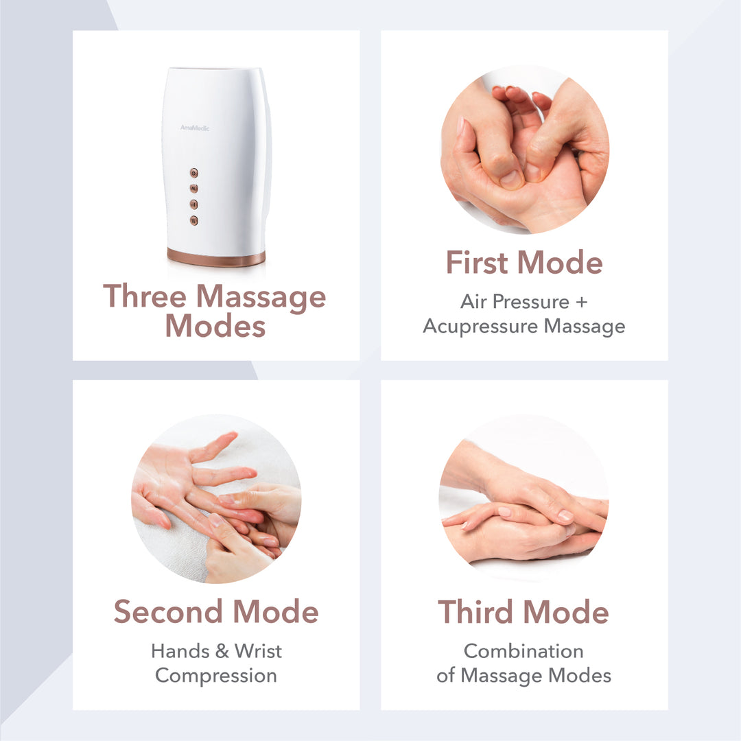 AmaMedic Shiatsu Foot Massager & Osaki Hand Massager Bundle