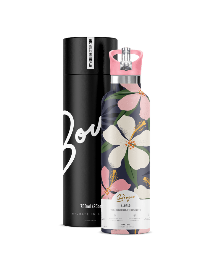Aloalo 25oz | Tropical Hibiscus Floral