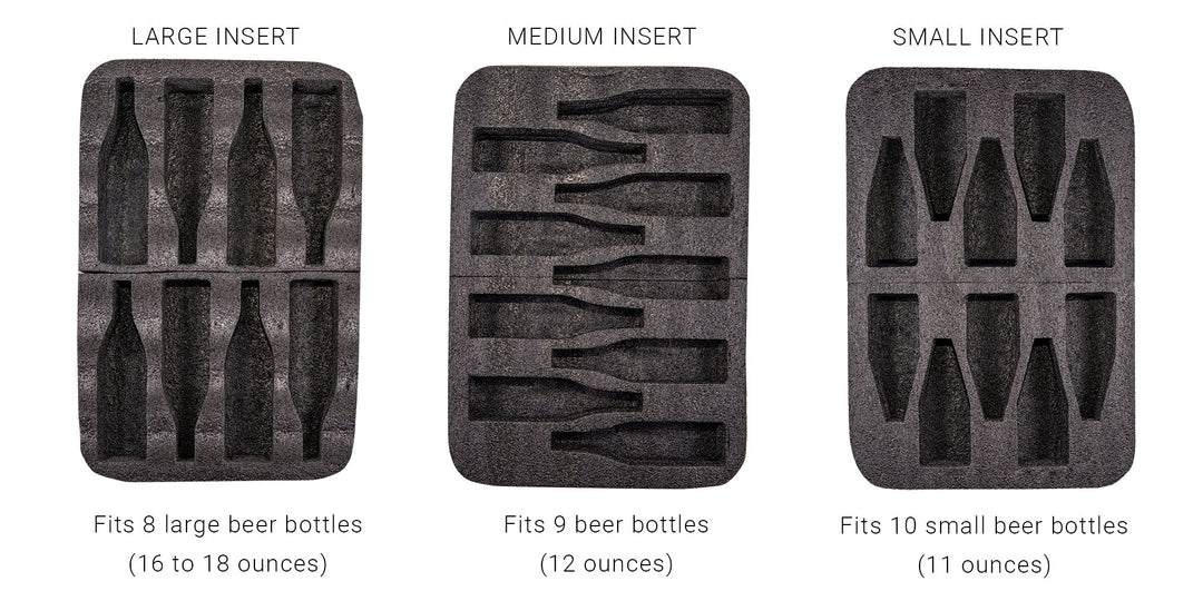 BierGardeValise Beer Bottle Inserts For Grande Models