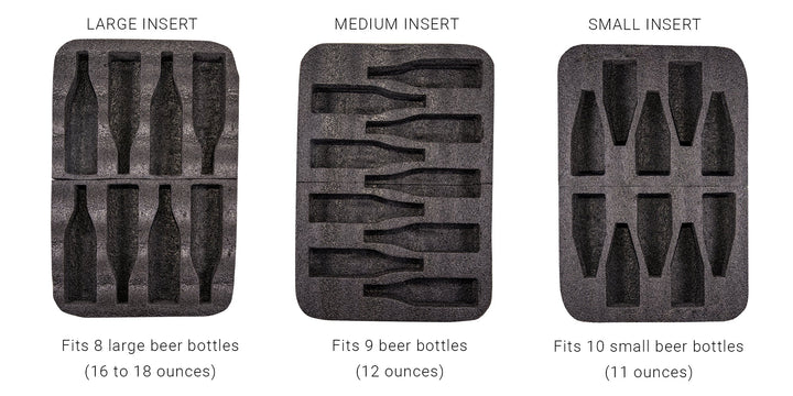 BierGardeValise Beer Bottle Inserts For Grande Models
