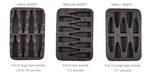 BierGardeValise Beer Bottle Inserts For Grande Models by VinGardeValise