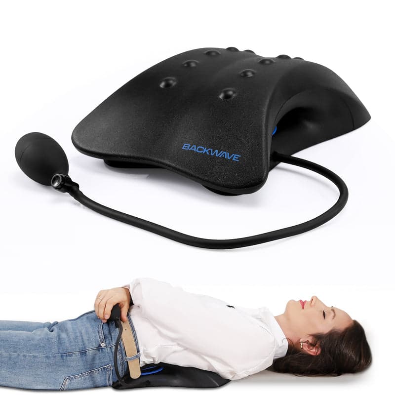 BackWave Stretcher with Pump for Lower Back and Pain Relief