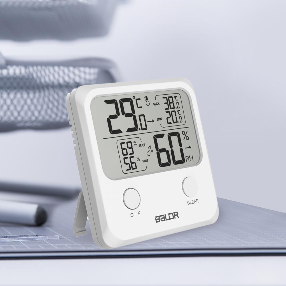 BALDR Digital Thermometer & Hygrometer
