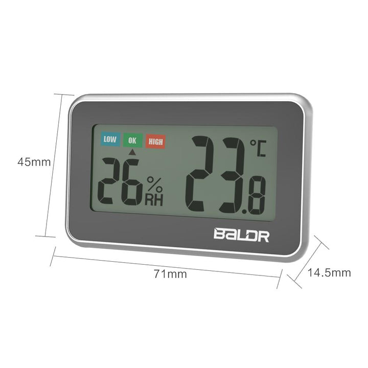 BALDR Digital Mini Thermometer & Hygrometer