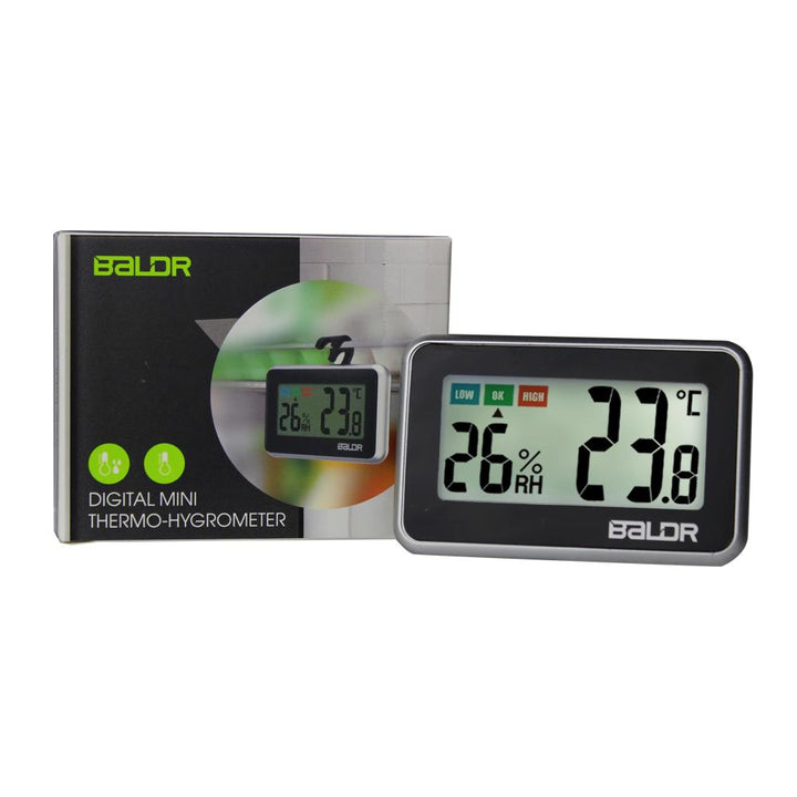 BALDR Digital Mini Thermometer & Hygrometer