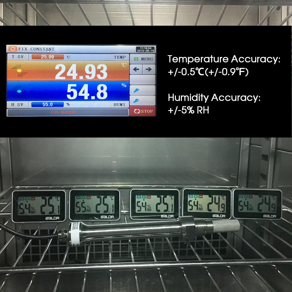 BALDR Digital Mini Thermometer & Hygrometer