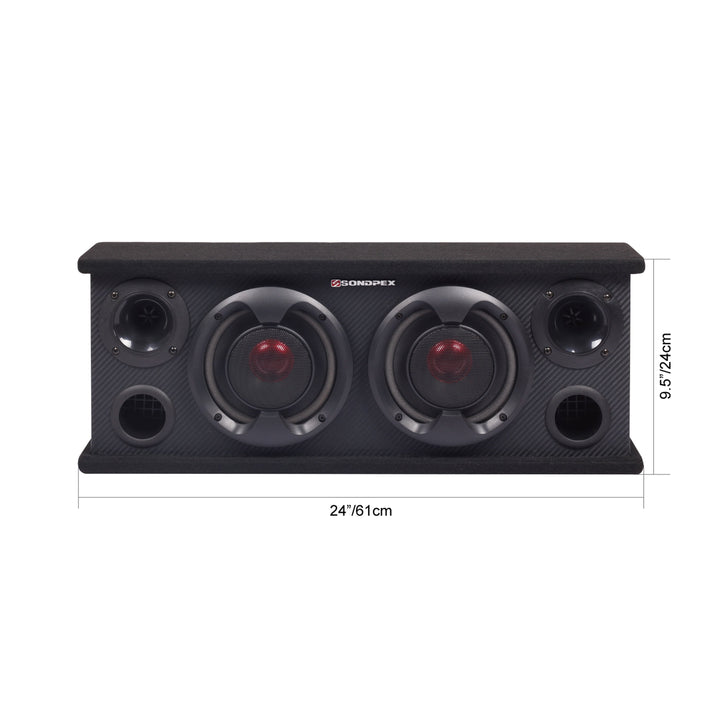 Sondpex 400W 6.5" 2-Way Speaker System for Car RV SUV Truck Boat Garage Workshop