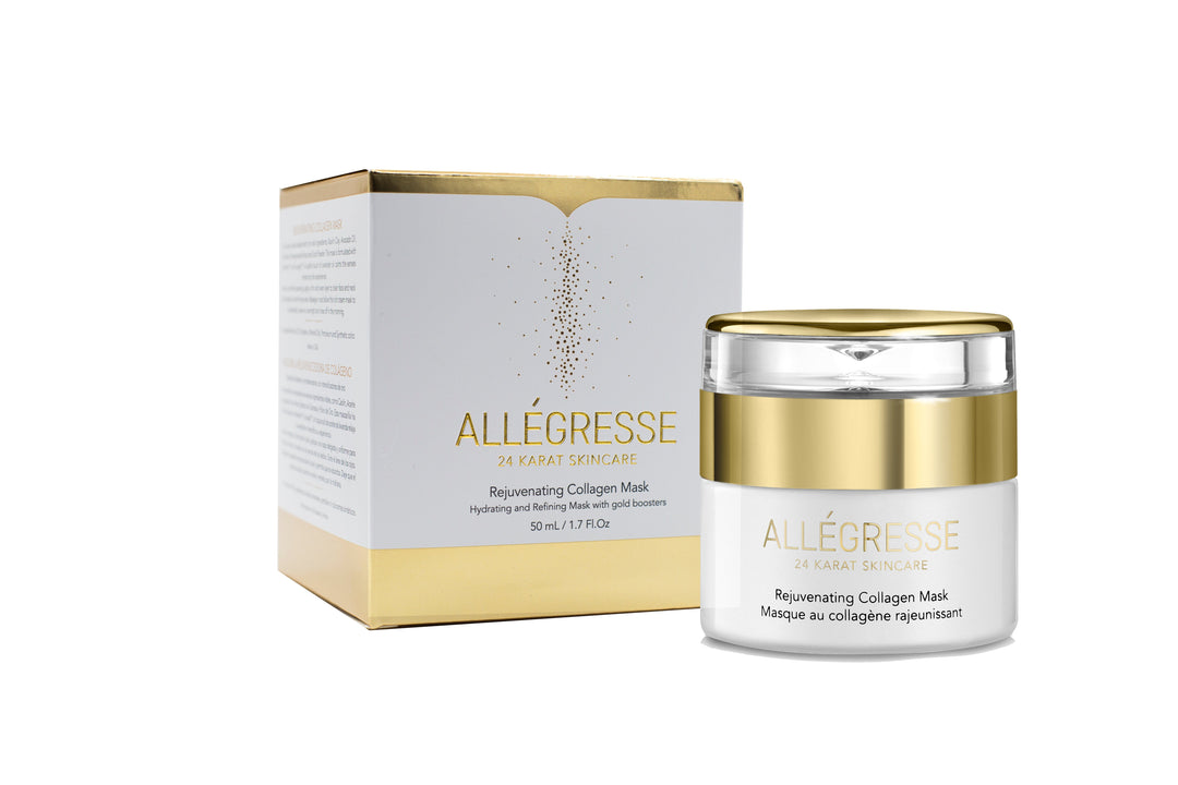 Allegresse 24K Skincare Rejuvenating Collagen Mask