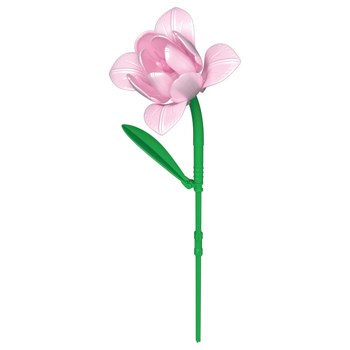 Contixo BK08 Pastel Pink & Blue Flower Bouquet Building Set - 428 Pieces