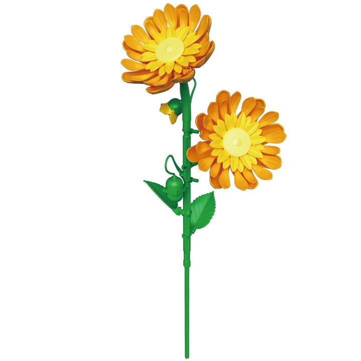 Contixo BK11 Yellow Sunflower Van Gogh Bouquet Building Set - 415 Pieces