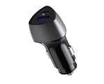 Brookstone Dual Port PD 38W Car charger – Carbon Fiber