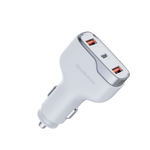 Brookstone 3 Port Rapid 50 Watt Car charger
