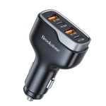 Brookstone 4 Port Rapid 75 Watt Car charger