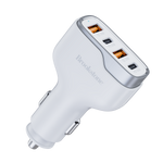Brookstone 4 Port Rapid 75 Watt Car charger