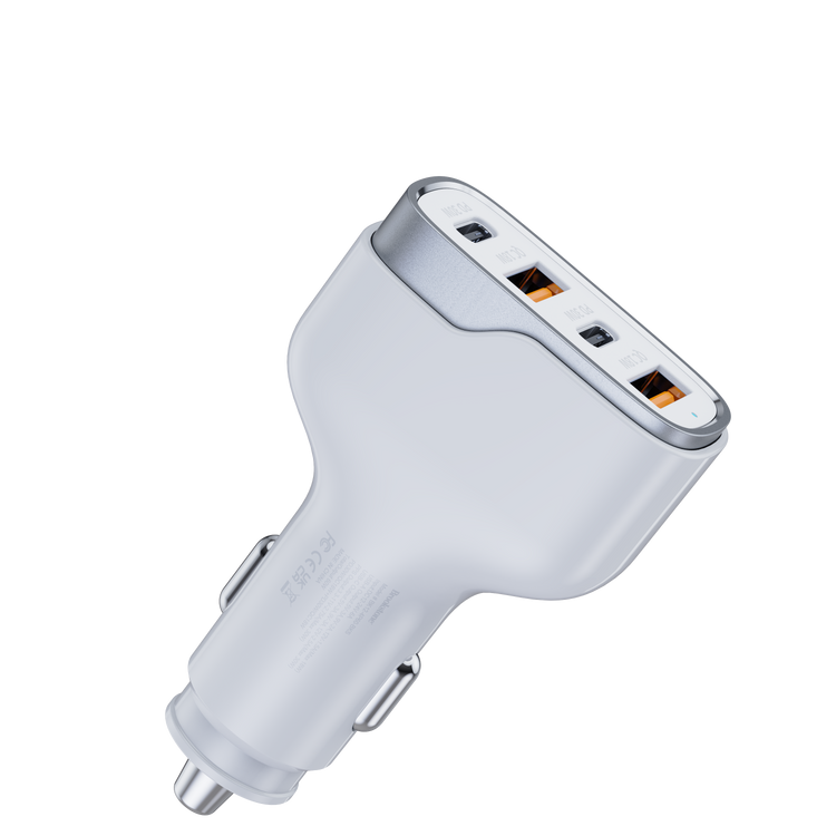 Brookstone 4 Port Rapid 75 Watt Car charger