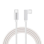 Brookstone Right Angled Type-C to C Cable (4ft, 6ft, 10ft)