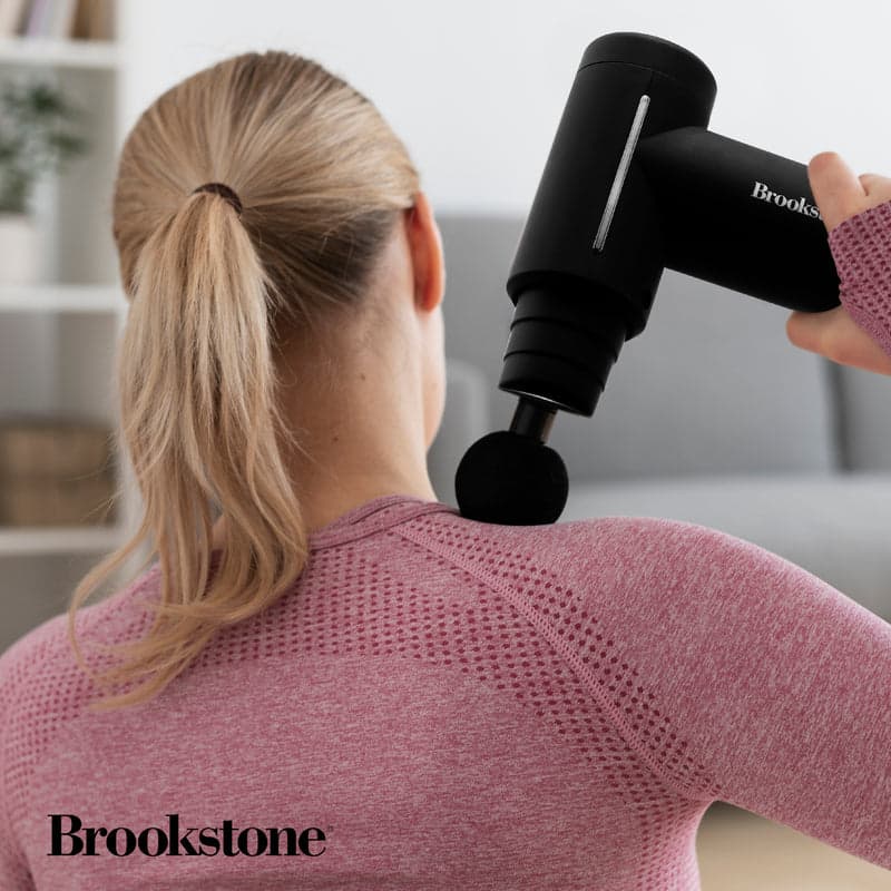 Brookstone Cordless Hot & Cold Percussion Massager