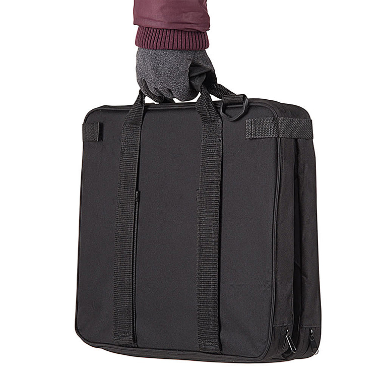 InstaHeater Massaging Stadium Seat Cushion Brookstone