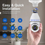 Edenn I-Defend Bulbs Security Camera (3 pack)