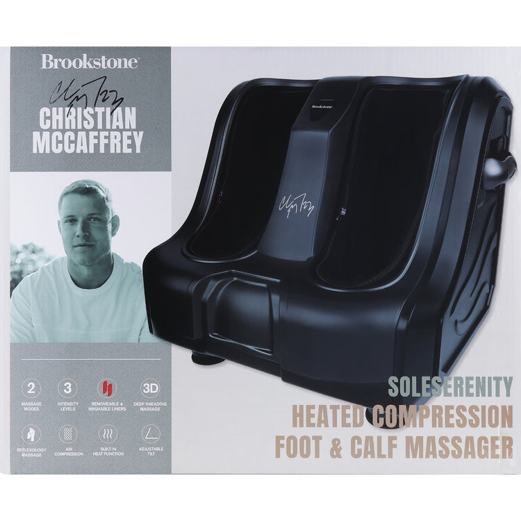 Brookstone x Christian McCaffrey - Shiatsu Foot & Calf Massager