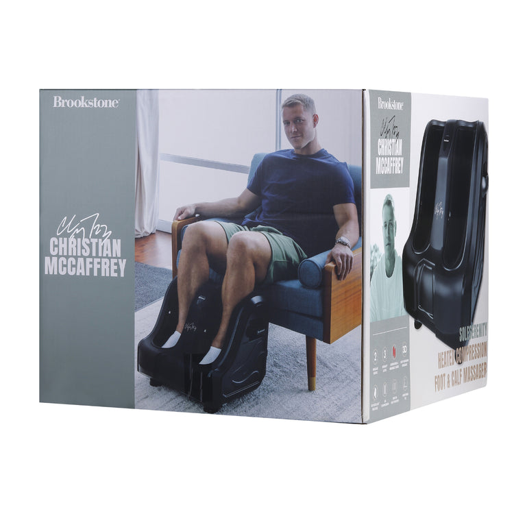 Brookstone x Christian McCaffrey - Shiatsu Foot & Calf Massager
