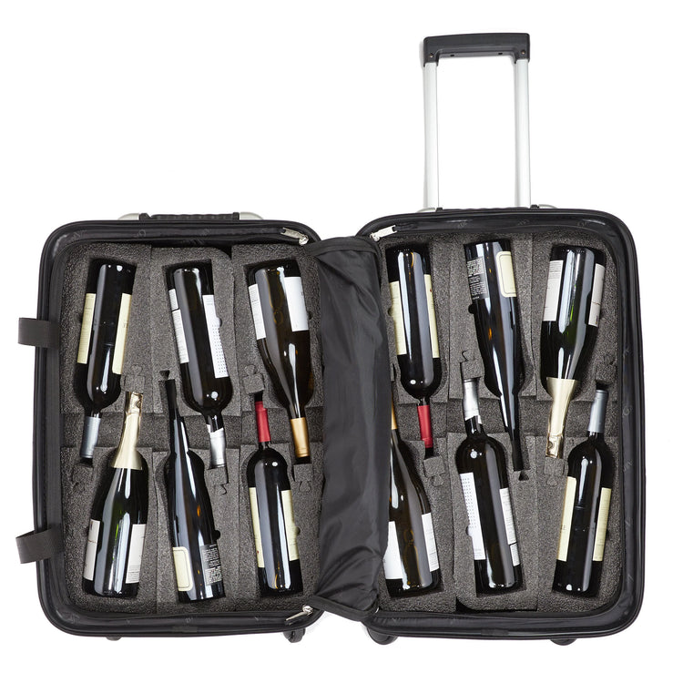 Grande 12 - Bottle Wine Suitcase by VinGardeValise