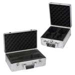 VinBottle and VinGlass Case Bundle - Carry Cases for Two Wine Bottles and Two Wine Glasse s by VinGardeValise