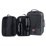 VinXplorer - Wine and Beverage Backpack bundled with Vin2Go Case CG by VinGardeValise