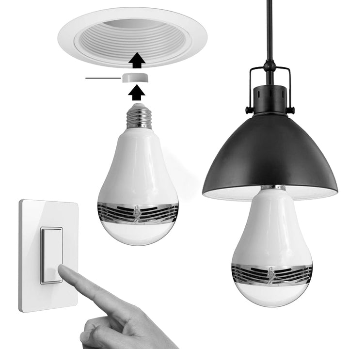 SOUNDLAMP Dimmable LED Light Bulb Bluetooth Speaker
