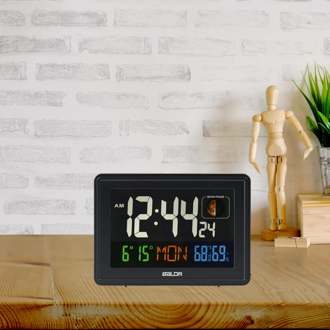 Ultimate Time Display Bundle With Alarm and Shower Clock