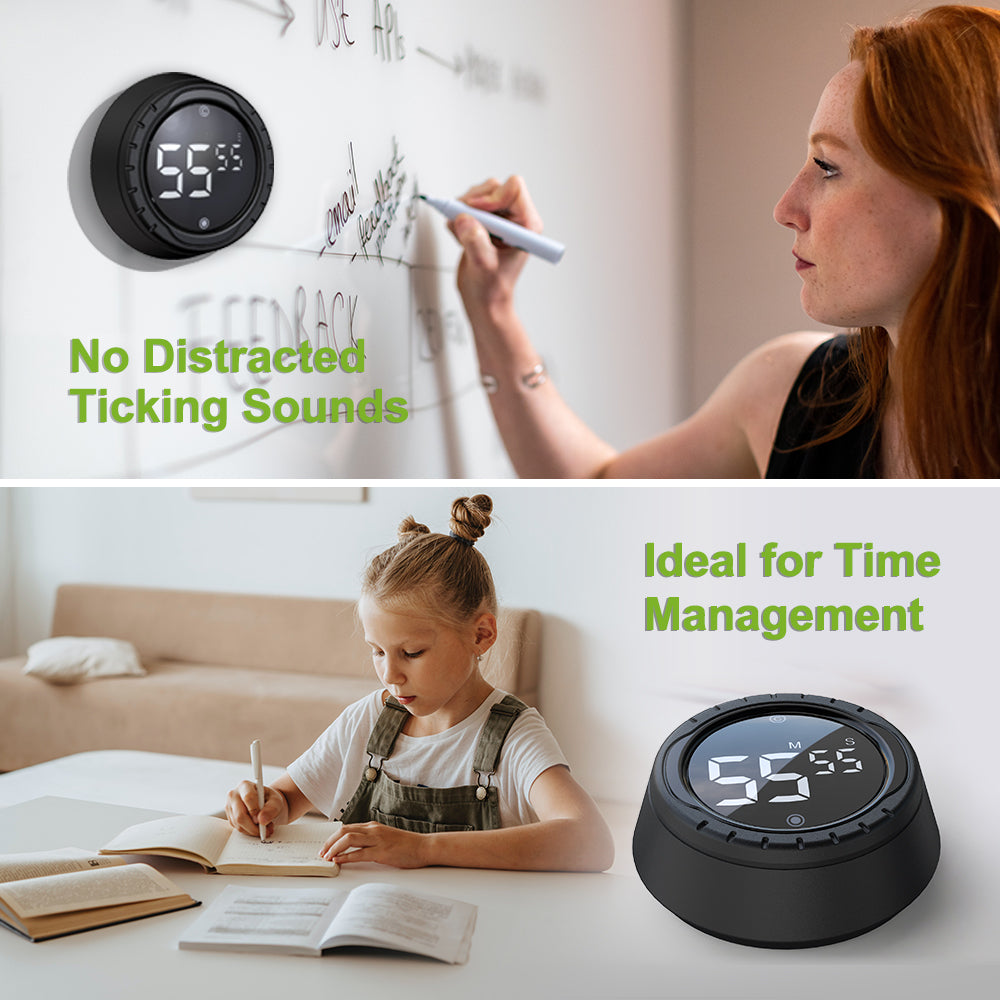 Baldr Digital Kitchen Timer - precise and reliable countdown for cooking, baking, and meal prep, featuring an easy-to-read display and compact design