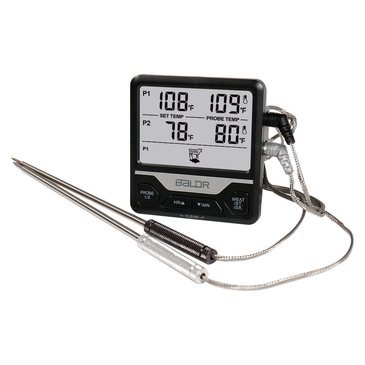 BALDR Dual Probe Digital Cooking Thermometer