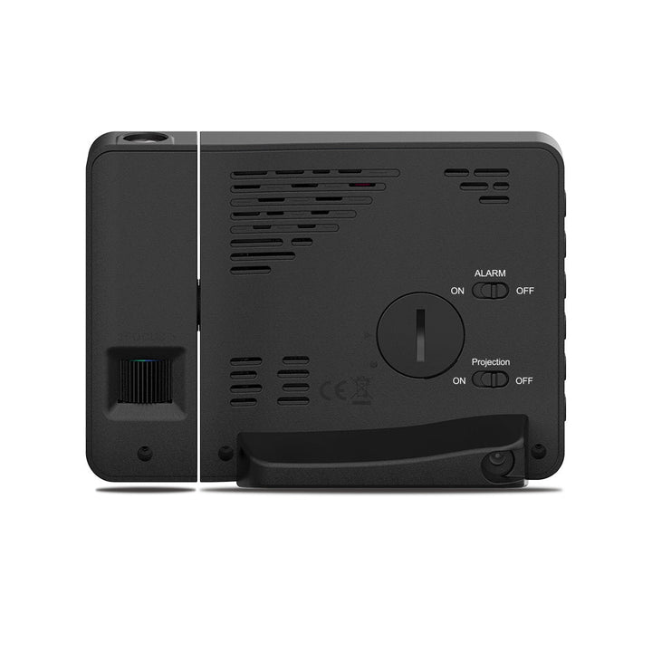 Baldr Projection Atomic Alarm Clock Back 