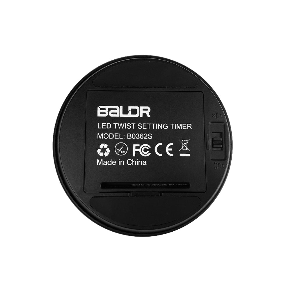 Baldr Digital Kitchen Timer - precise and reliable countdown for cooking, baking, and meal prep, featuring an easy-to-read display and compact design