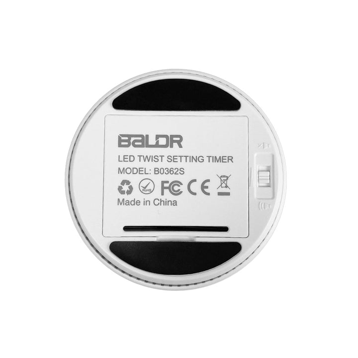 Baldr Digital Kitchen Timer - precise and reliable countdown for cooking, baking, and meal prep, featuring an easy-to-read display and compact design
