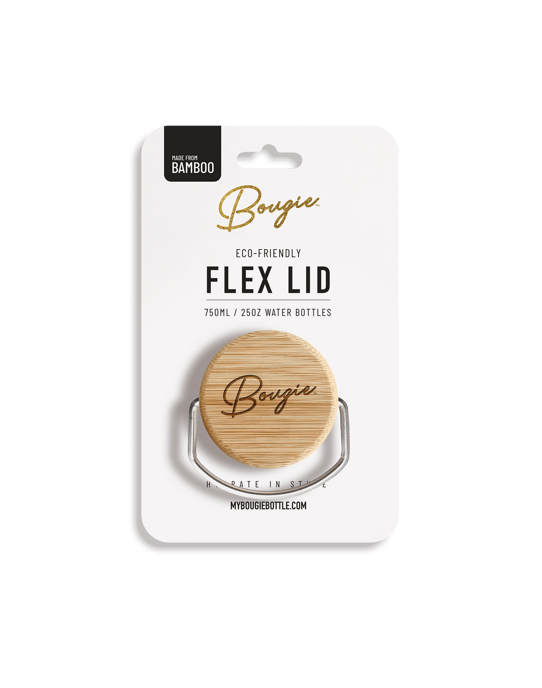 Bamboo Flex Lid Wine Cap