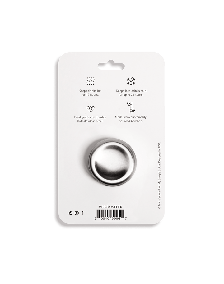 Bamboo Flex Lid Wine Cap