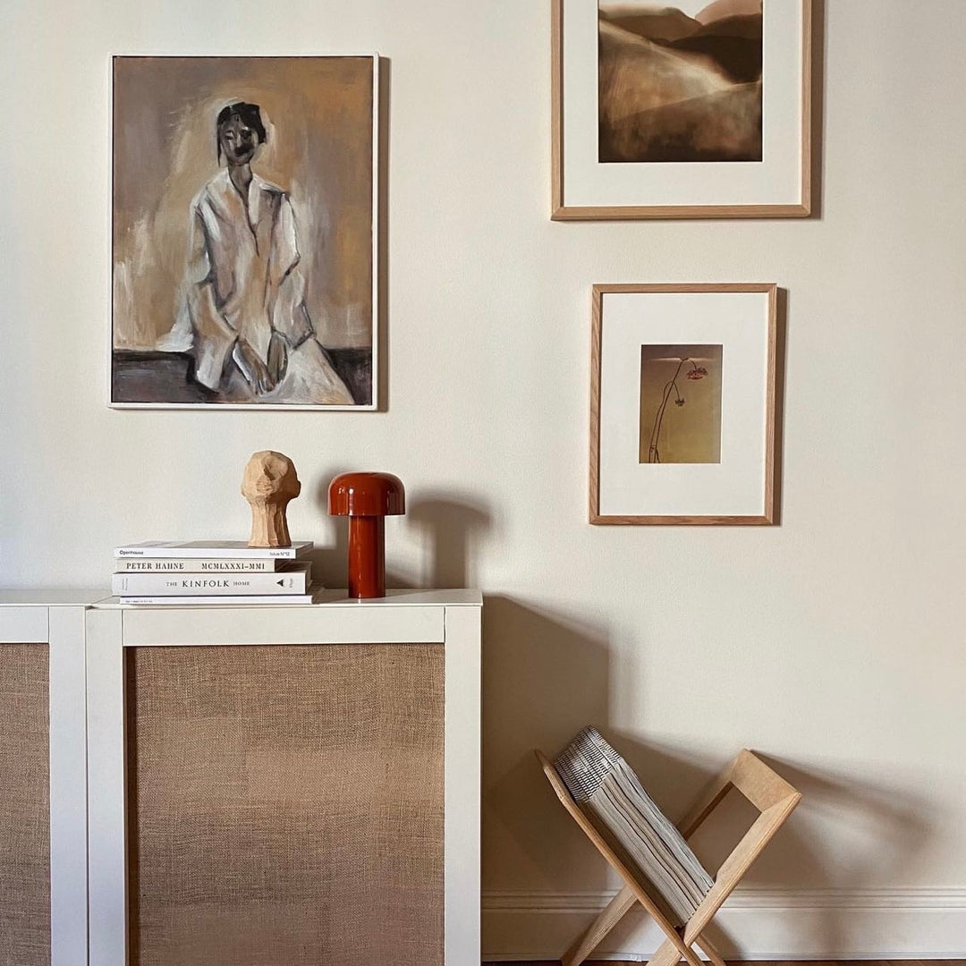 Mushroom Beside Lamp - Bellhop Portable LED Table Lamp by INSPECIAL HOME