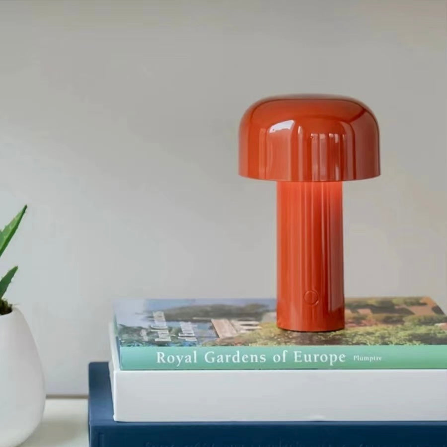 Mushroom Beside Lamp - Bellhop Portable LED Table Lamp by INSPECIAL HOME