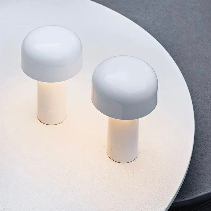 Mushroom Beside Lamp - Bellhop Portable LED Table Lamp by INSPECIAL HOME