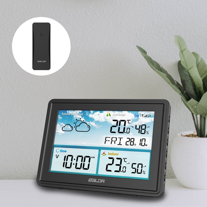 BALDR Atomic Wireless Weather Station With Indoor Outdoor Thermometer & Hygrometer