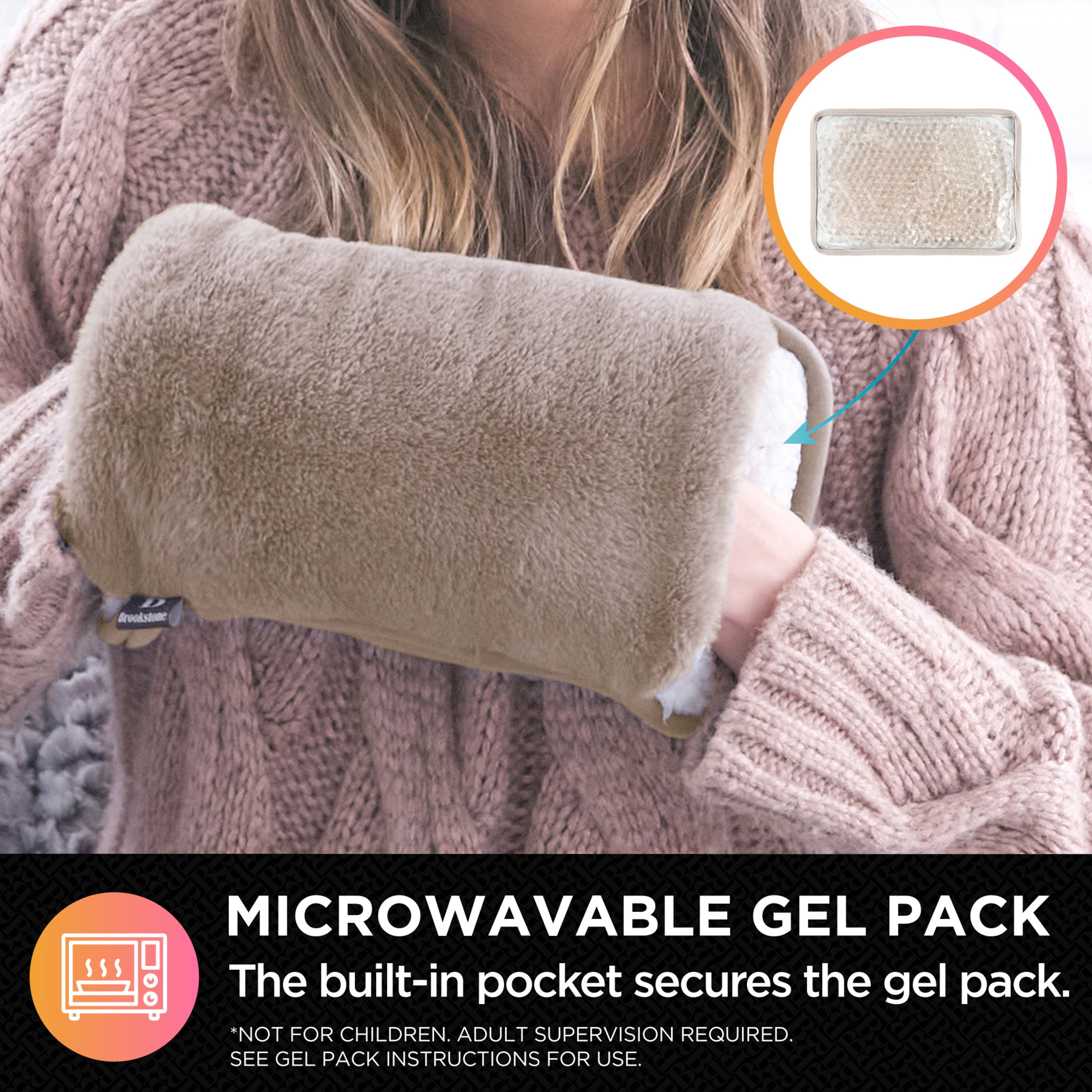 Brookstone Snuggly Hand Warmer