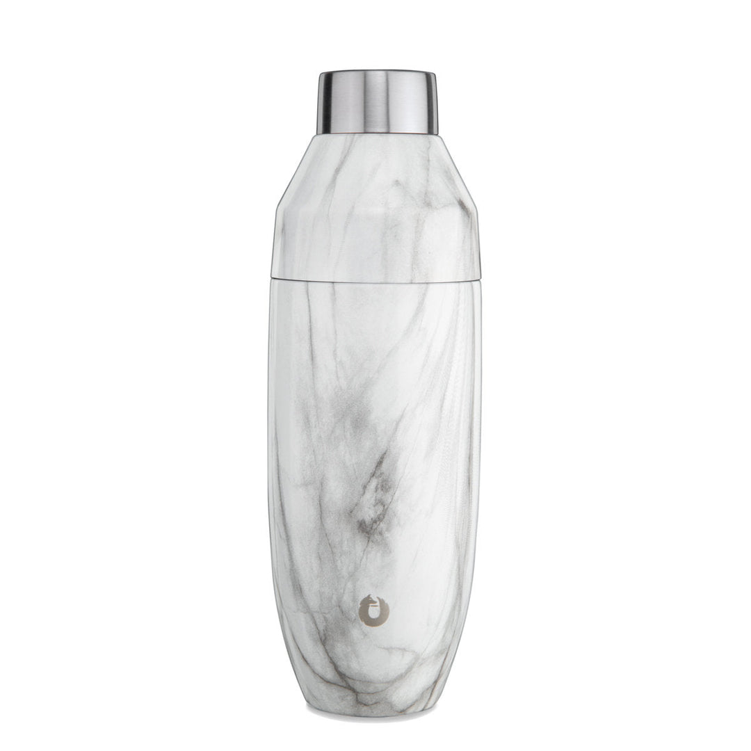 Marble: Stainless Steel Cocktail Shaker in Marble