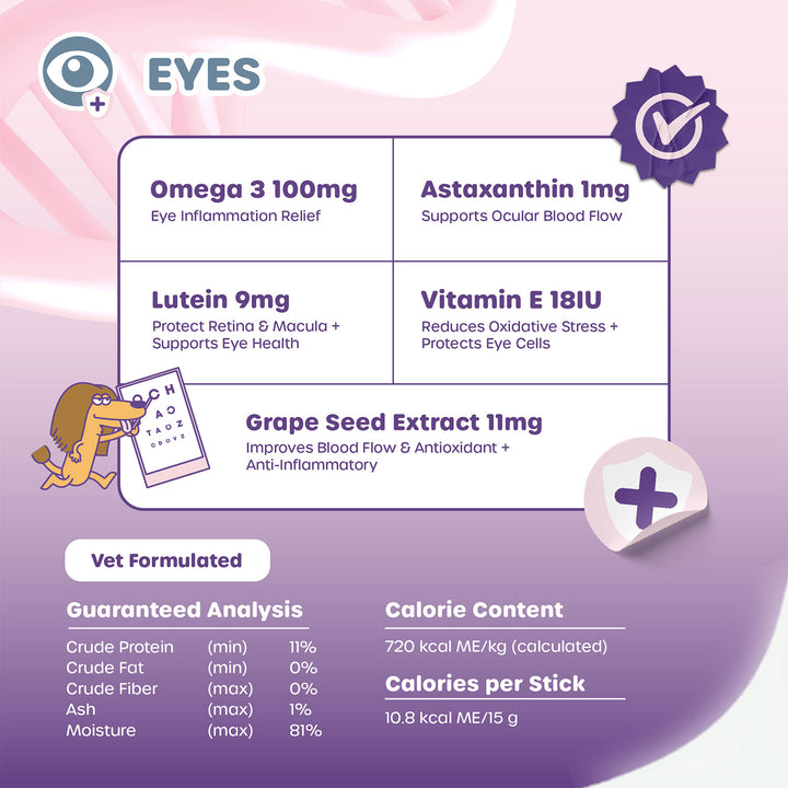 Choolip Squeeze Vita Stick Pouches - Vitamin-Infused Pet Treats